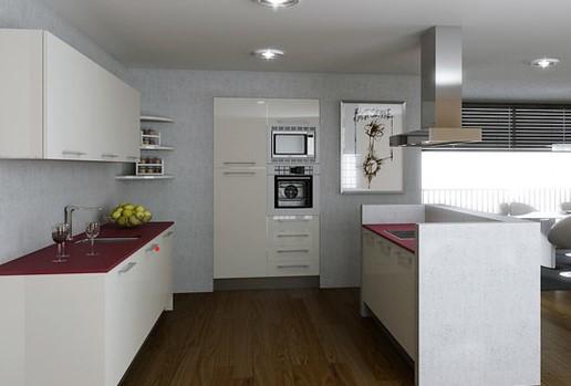diseño de cocinas integrales para departamentos pequeños