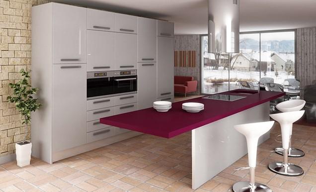 diseños de cocinas integrales con isla